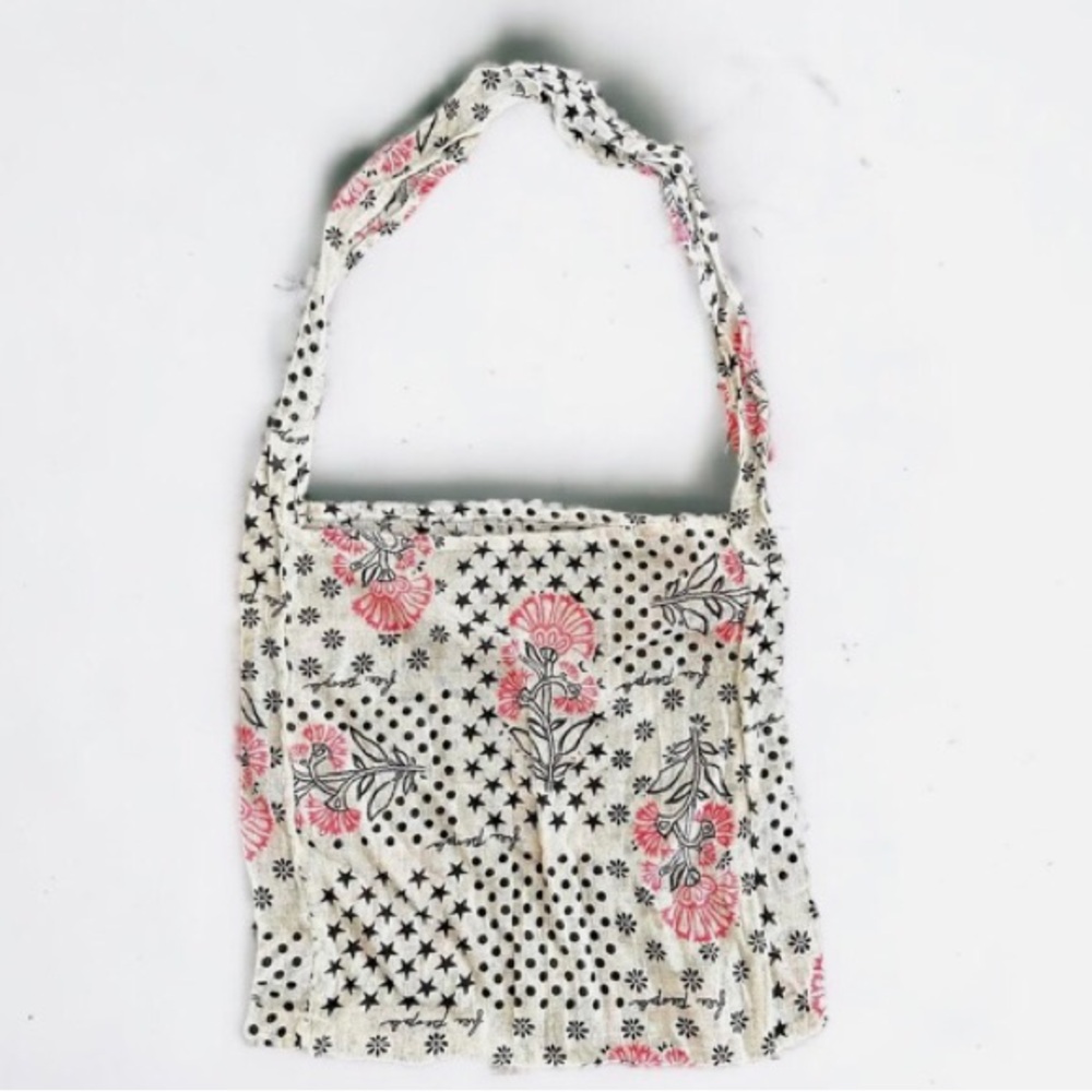 Free People EUC Floral Reusable Tote